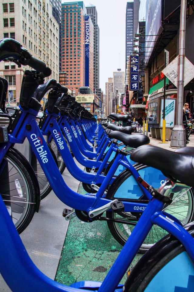 citibike at rack