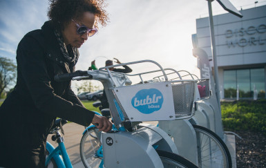 Bublr embraces Milwaukee winters in the name of equity, accessibility