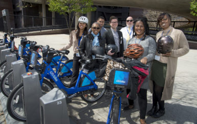 How one nonprofit is selling bike share to Bed-Stuy: in the workplace