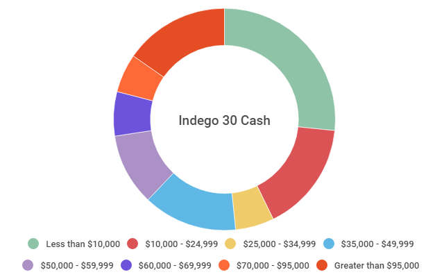 indego30 cash by income