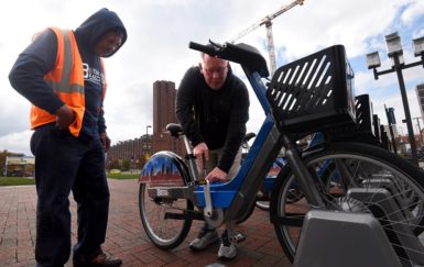 Building jobs while building bike share