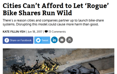 Are ‘rogue’ bike share systems a threat to equity?