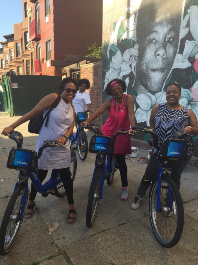 IMC Bike Ride June 1 Mural Photo