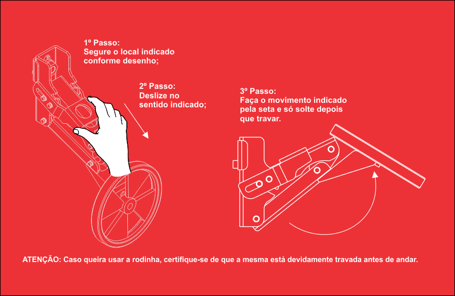 Mini Bicicletar retraction mechanism