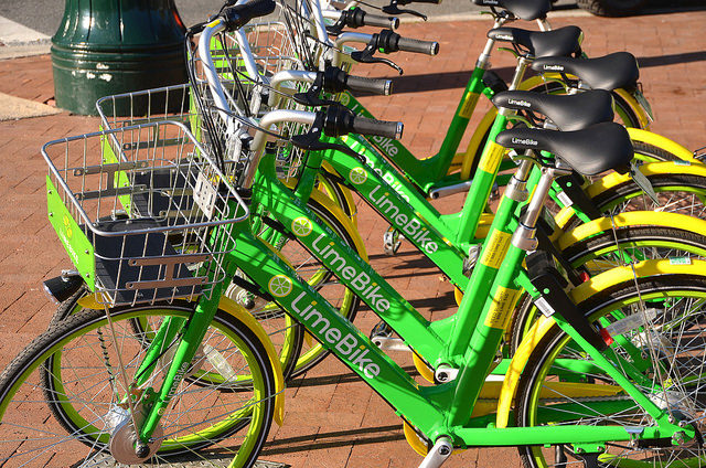 Lime bike share
