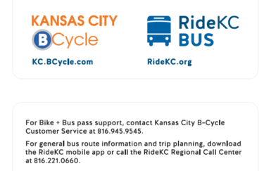 Kansas City integrated fare card brings bike share and transit together