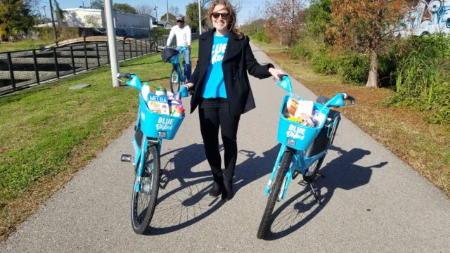 Blue Bikes food collection