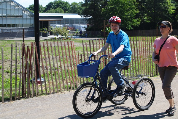 trike launch hamilton bike share