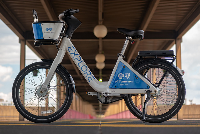 An Explore Bike Share ebike