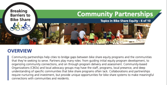 A screenshot of the PSU Community Partnerships 2-pager.