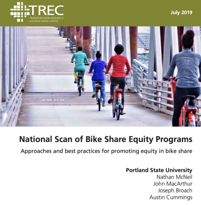 A screenshot of the TREC x PSU 2019 report cover