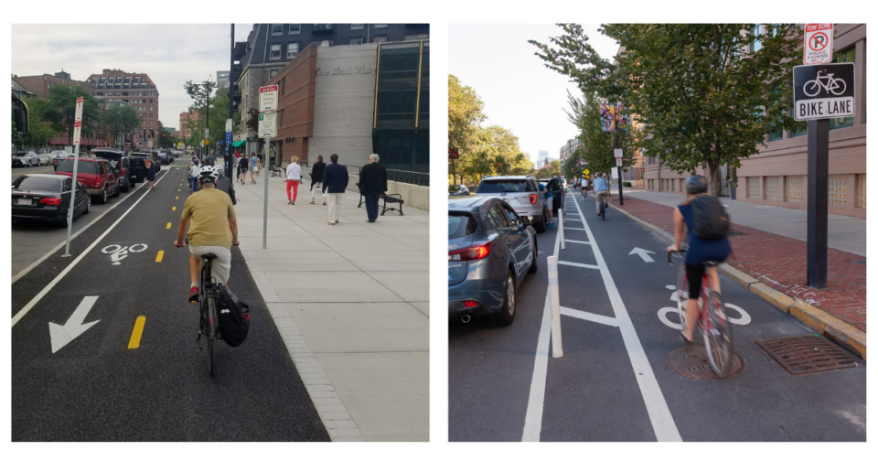 Protected Bike Lanes Are Better For Bike Share