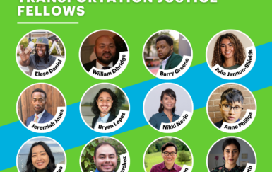 Introducing Our 2022-2023 Transportation Justice Fellows