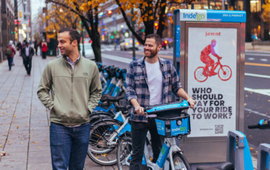 Work-Provided Bike Share Is a Game-Changer