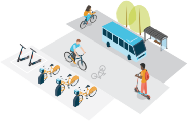How Shared Micromobility and Transit Can Work Together