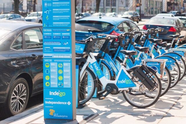 Indego store electric bike