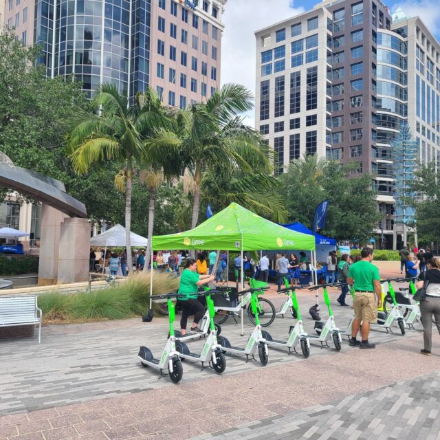 Lime Partners With the Orlando Bike Coalition