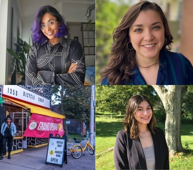 Transportation Justice Fellow Spotlight: Adriana Lopez Hernandez, Elizabeth Santiago, Jalonda Hill, and Diana Voss-Gonzalez