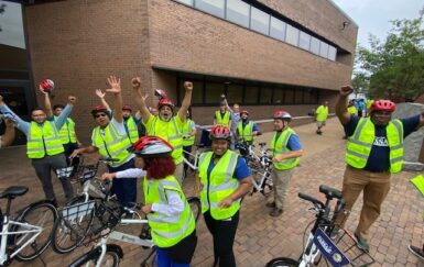 Teaching Safe Cycling in Passaic, New Jersey